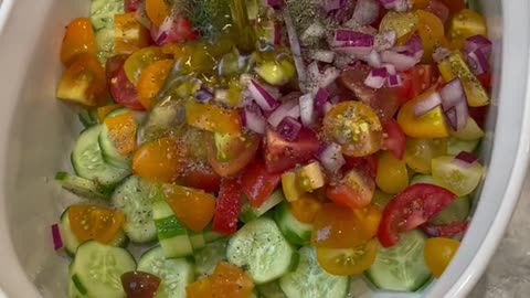 Keto Cucumber Salad Recipe To Lose Weight
