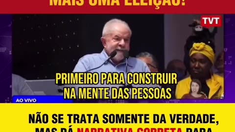 Lula ameaça Lula "Narrativas"