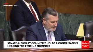 Lion Ted Cruz Ruthlessly MAULS Biden Judge Nominee over letter calling to release "ALL" criminals