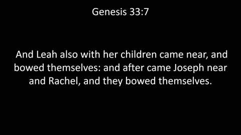 KJV Bible Genesis Chapter 33