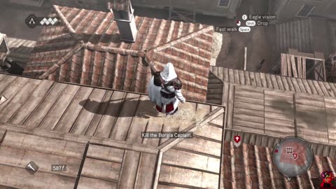 Assassin's Creed Brotherhood Assassination Mission 12 Graduation 100%