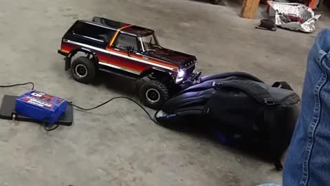 Modified Traxxas TRX4 Bronco 79 Body