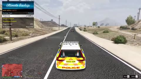 Gta 5 gameplay video and like that really police chase