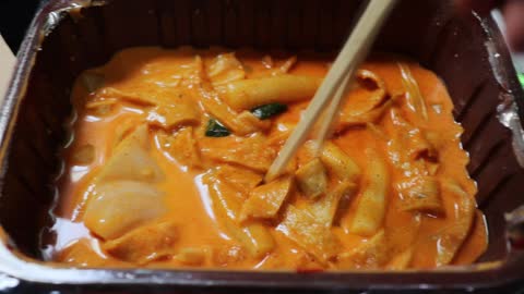 Rose Sauce Tteokbokki