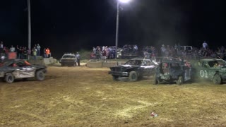 Mini car Glencoe Kentucky Demolition derby 6/15/12