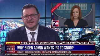 Psaki Finally Gives Answers On Why Biden Admin Wants IRS To Snoop On Bank Transactions