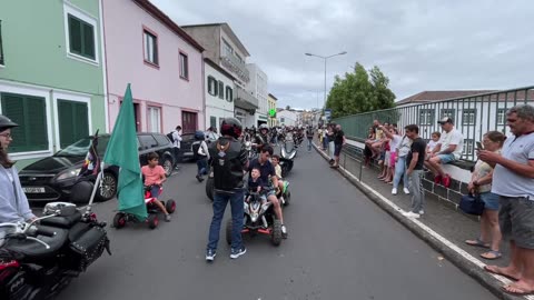 Desfile do Grupo de Motard Os Independentes Fajã de Cima / Ponta Delgada Acores - 20.08.2023