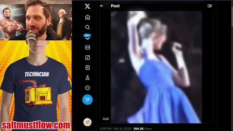 Because it's being shadow banned - Taylor Swift Appears to Wear Diaper During Wardrobe Malfunction