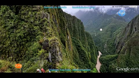 Le visage dans la roche près de Machu Picchu