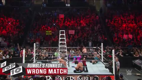 Royal rumble match fight finesse funny moments