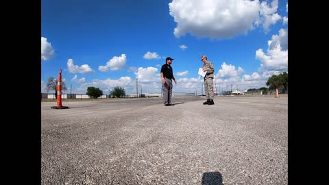 Cadet SSG Seidel Teaches SM Seidel Drill