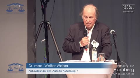 May 30, 2024..🇩🇪🇦🇹🇨🇭🇪🇺😷🦠💉 Walter Weber： Auswirkungen des -WHO-Pandemievertrages aus medizinischer Sicht