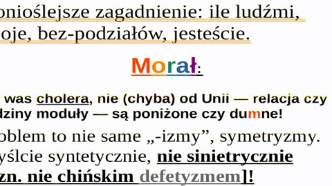 LGBT to z pewnością kara za: dyskryminację kobiet/=Od WAŁdczych zło+(BEZ)PŁEĆ pneumatologii /IMMA/