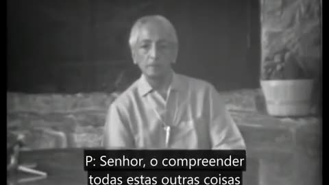 O que é ordem? - 1970 - Jiddu Krishnamurti
