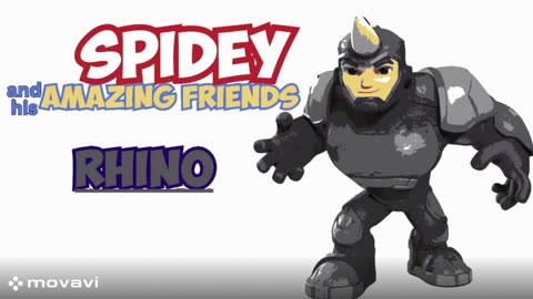 Drawing Rhino | Marvel's Hulking Behemoth - Villain Fan Art| Spidey and his amazing friends