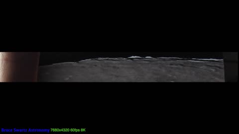 8K Video Quality Showing the Reflective material they build with on the Moon 8K Tests