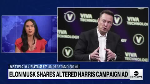 Libs are FREAKING out that Elon Musk shared hysterical Kamala parody video