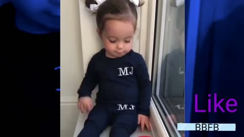 CUTE AND FUNNY BABY VIDEO TO EASE YOUR STRESS