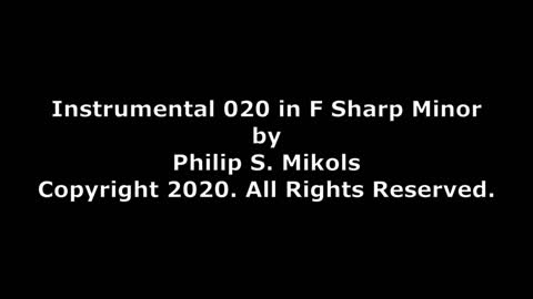 Instrumental 020 in F# Minor