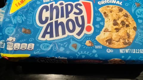 Eating Nabisco Family Size Chips Ahoy! Real Chocolate Chip Cookies, Dbn, MI, 4/7/24