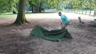 Setting up the Naturehike Cloudpeak 2 tent