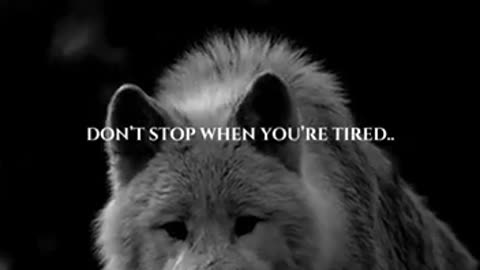 Life Fact_ Don't stop when you're tired