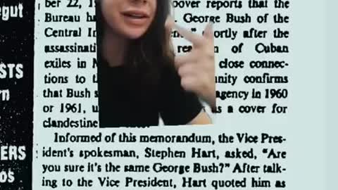 Declass Suggests GHW Bush involved in Kennady Assassination Part 1