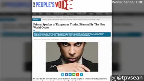 PRINCE WARNED HUMANITY ABOUT WEF'S DEPOPULATION AGENDA IN 1996