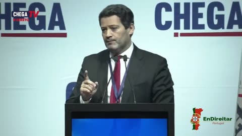 Discurso de recandidatura de André Ventura a Presidente do CHEGA