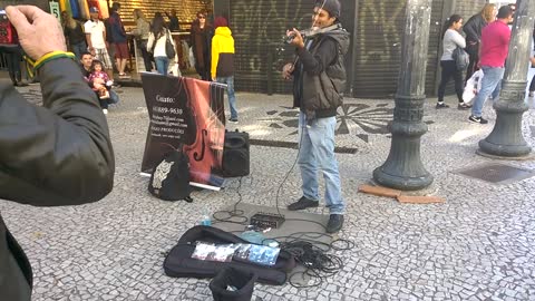 Street violinist takes it to an ultra instinct level"