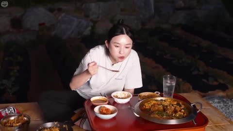mubbang korean food #1