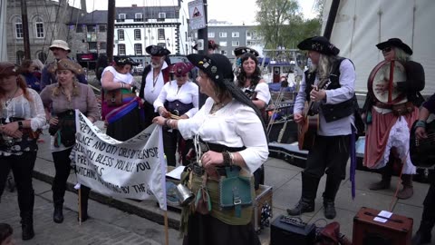 Plymouth Pirate Weekend the Historical Barbican Ocean City 2018 Part 1