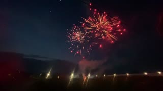 A few fireworks amongst friends