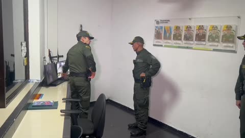 Recorrido instalaciones ataque a Estación de Barrancabermeja