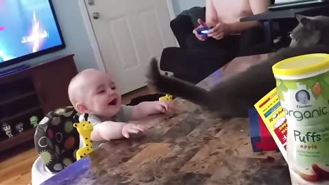 Cute Babies and Animals funny clips compilation 😘