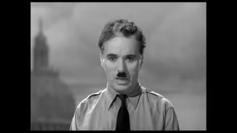 Charlie Chaplin final speech Great Dictator