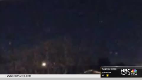 Ufo warp speed?? Mysterious Light and Boom Startles residents