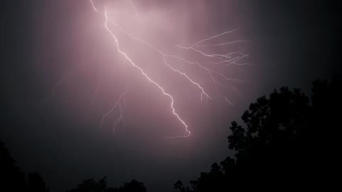 Thunder Sound during heavy rain