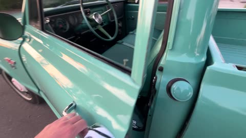 1967 C10 Door Closing