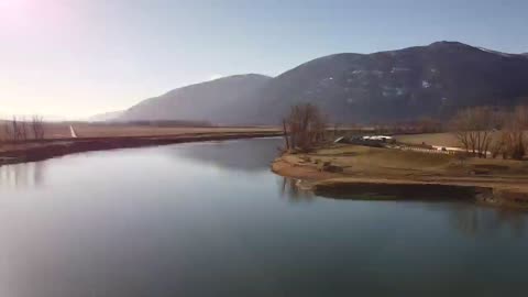 Over the Kootenai River