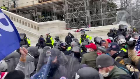 Peaceful Protestors Attacked By Capitol Hill Police -
