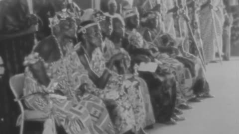 Lt. Gen. Joseph Arthur Ankrah (NLC Chairman) Addressing The Western House Of Chiefs In Takoradi