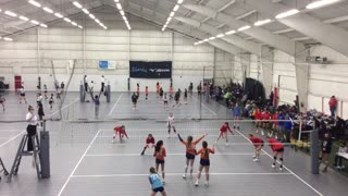 Sharks American Challenge Mar 13-14 - First Pool Play - Mintonette 56 - Set 2