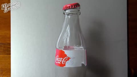Draw The Logo Pattern Of Coca-Cola