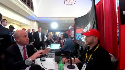 Dr Kevin Roberts - Radio Row at CPAC