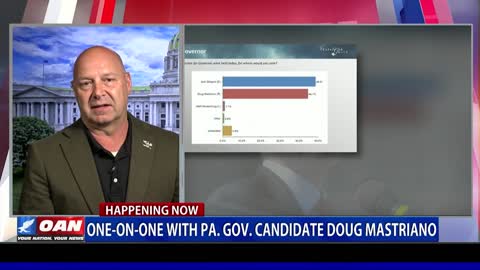 One-on-one with Pa. Gov. candidate Doug Mastriano