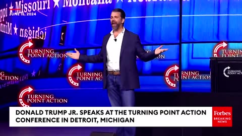 Donald Trump Jr. Bashes Biden Administration During Turning Point Action Convention | Full Remarks