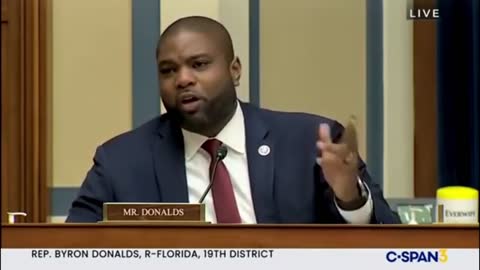 Rep. Donalds Rips Democrat Committee Chair