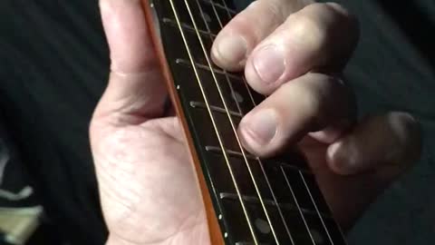 Guitar Lesson - 2 Finger Hammer-On - 2 Half-Steps