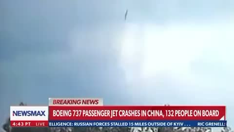 Breaking!💥💥💥 BOEING 737 PASSENGER JET CRASHES IN CHINA, 132 PAX ONBOARD